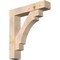 Ekena Millwork Merced Block Smooth Bracket w/ Offset Brace, Douglas Fir, 7 1/2"W x 36"D x 40"H BKT0806X36X40MRC05SDF - alternate 1